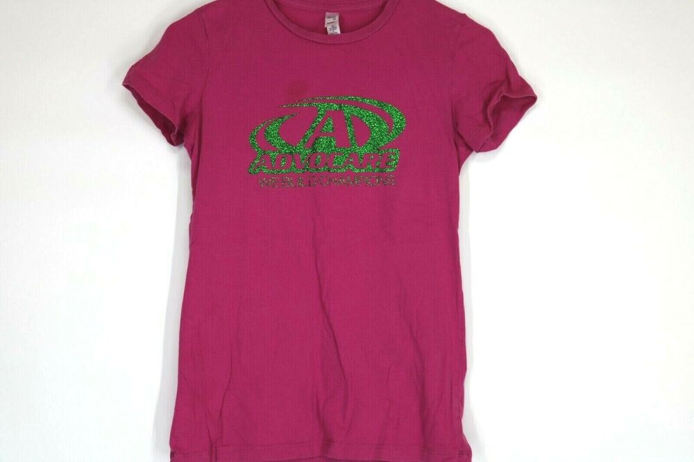 Bella The Favorite Tee Pink Graphic Short Sleeve T-Shirt Women’s Size Small